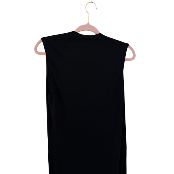 Ralph Lauren Black Sleeveless Maxi Dress Size 12 - Picture 5 of 6